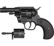 Diamondback DB0600A001 Sidekick 22 LR/22 WMR 3" #9 Shot Black Cerakote Barrel, Cylinder & Frame, Black Birdshead Grip Revolver