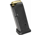 Magpul MAG550-BLK PMAG GL9 Glock Compatible 9mm Luger 15 Round Polymer Black