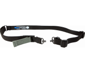 Blue Force Gear VCAS2TO1RED Vickers 221 Adjustable x 1.25" Included Red Swivel Cordura Black