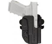 Comp-Tac C241GL051RBKN International  OWB Black Kydex Belt Slide/Paddle Fits Glock 19/23/32 Gen1-4