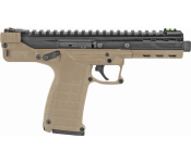 Kel-Tec - CP33 - Semi-Automatic Pistol - 5.5" Threaded Barrel -  22 LR - Quad Stacked 33 Round Magazine - Tan - CP33TAN 