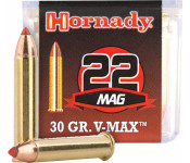 Hornady 83202 Varmint Express 22 WMR 30 GR V-Max - 50rd Box