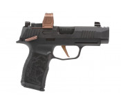 Sig Sauer P365 Rose XL Semi-Automatic 9x19mm Pistol with Supressor Height X-RAY3 Sights & ROMEO Zero Elite Optic, 3.1" Barrel, (2) 12 Round Magazines, & Full Accessory Kit - 365XL-9-ROSE-MS-RXZE