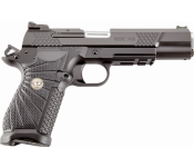 Wilson Combat EDCXLPR9A 1911 EDC X9L 5" 15+1 Black Armor-Tuff Aluminum Frame Black Cerakote Steel Slide Black G10 Starburst Grip Accessory Rail with Ambi Safety