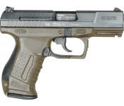 Walther P99 AS Final Edition Semi-Automatic 9x19mm Pistol, 4" Barrel, (2) 15 Round Magazines - ODG/Black - 2874172
