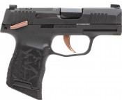 Sig Sauer P365 Rose Semi-Automatic .380 ACP Optic Ready Pistol with X-RAY3 Sights, 3.1" Barrel, (2) 10 Round Magazines, & Full Accessory Kit  - 365-380-ROSE-MS