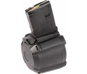 Magpul MAG576-BLK PMAG D-60 GEN M3 Black Drum 60rd 223 Rem, 5.56x45mm NATO for AR-15, M16, M4