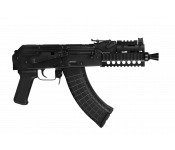 Pioneer Arms Polish Micro Hellpup CORE, AK-47 Semi-Automatic Pistol - 7" Barrel, Quad Picatinny Rail, Semi-Auto, 7.62x39, 2-30rd Magazines, Factory New