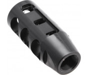 AR-15 Compact Muzzle Brake 1/2"x28 Black Nitride - MBR37N