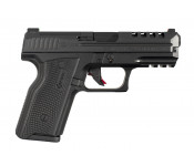 Ermox Defense XFIRE Semi-Automatic 9mm Pistol, Aluminum Frame, Optic Ready, Fiber Optic Sights, (2)15rd Magazines, Glock Compatible, Black-TK670-F1   