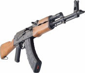 Century Arms Romanian GP WASR AK47, 7.62x39, Wood Stock, Muzzle Brake, 30 Rd Magpul Mag - CENT RI1805N