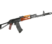 Riley Defense AK-74 Semi-Automatic Rifle 16" Barrel 5.45x39 30rd - Side Folding Stock W/ Teak Wood Furniture - RAK74-C-SF