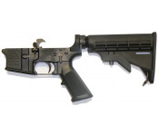 Del-Ton AR-15 M4 Complete Lower Receiver, Buttstock - LR102T