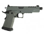 Tisas 1911 Night Stalker SF DS9 9mm 5.55" Threaded Barrel 17rd Semi-Auto Pistol With Flared Magwell & Ambidextrous Safety - Optics Ready