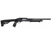 JTS X12PT Pump-Action Shotgun 18" Barrel 12 Gauge 5 Round, 2-3/4" chamber - Black