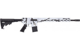 Great Lakes Firearms GL15450 P-SNO AR15 18" NIT Barrel Pursuit Snow Camo
