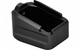 Warne 3306 Magazine Extension Black, +3 (9mm Luger), +4 (40 S&W), for S&W M&P 9/40