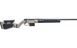 Howa HHERA308HBTAN M1500 Hera 5+1 24" Heavy Threaded Barrel, Black Rec, Tan & Black Hera H7 Chassis Stock