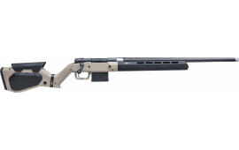 Howa HHERA65CTAN M1500 Hera 5+1 22" Threaded Barrel, Black Rec, Tan & Black Hera H7 Chassis Stock