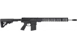 Rock River Arms 243A1534BT LARBT3 CAR Predator HP 243 6 POS Stock 20" SS Fluted Black