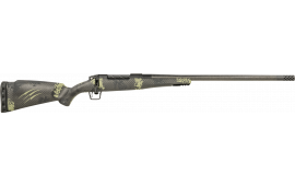 Fierce Firearms ROG300PRC22BF Carbon Rogue 3+1 22" Carbon Fiber Barrel, Black Cerakote Steel Rec, Forest Camo Rogue Stock