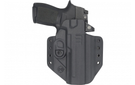 C&G Holsters 0280100 Covert OWB Black Kydex Belt Loop Fits Sig P320 M17/X5 Right Hand