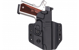 C&G Holsters 1856100 Covert OWB Black Kydex Belt Loop Fits 1911 4.25"/ Wilson Combat EDC X9 Right Hand