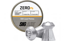 Sig Sauer Airguns AIRAMMOZPB177 Zero 177 Pellet Lead 500 Per Tin