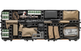 Magpul MAG1301-BLK Daka Grid Organizer Black Polypropylene for Pelican 730 Vault Tactical Rifle Case
