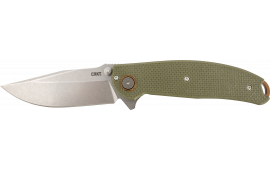 CRKT Butte Assisted Folding Knife 3-3/8" Clip Point Blade FDE