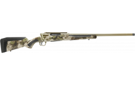 Savage Arms 58022 Impulse Big Game 4+1 22" Threaded, Hazel Green Barrel/Rec, Woodland Camo AccuStock with AccuFit, Includes Detachable Box Mag