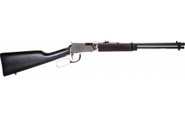 Rossi RL22181WDNI Rio Bravo 15+1 18" Polished Black Barrel, Nickel Rec, Black Hardwood Stock