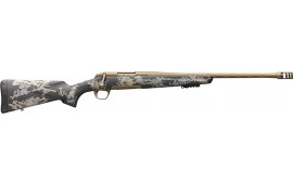 Browning 035582299 X-Bolt Mountain Pro Burnt Bronze SPR 3+1 20" Fluted, Burnt Bronze Cerakote Barrel/Rec, Carbon Fiber Stock With Accent Graphics, Recoil Hawg Muzzle Brake