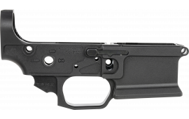 Sharps Bros SBLR08F Livewire Stripped Lower Black Anodized Finish 7075-T6 Aluminum Material Compatible with Mil-Spec for AR-Platform