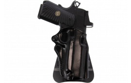 Galco SM2-652B Speed Master 2.0 OWB Black Leather Paddle Fits Mossberg MC1sc/Ruger Max-9/S&W M&P Shield Plus/Shield 3"9/40 & 2.0 9/40 Right Hand