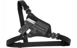 Galco HR820RB High Ready Fits Chest Up To 58 " Black Kydex/Nylon Shoulder/Torso Strap Fits Sig P320/M17 Right Hand