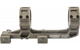 Geissele Automatics Super Precision Scope Mount/Ring Combo Extended Desert Dirt Aluminum 34mm Tube Picatinny Rail Mount