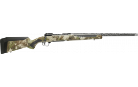 Savage Arms 58019 110 UltraLite 2+1 22" Carbon Fiber Wrapped Barrel, Black Melonite Rec, Woodland Camo AccuStock with AccuFit