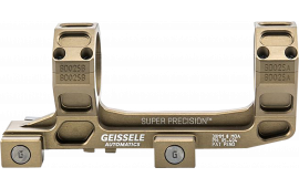Geissele Automatics Super Precision Scope Mount/Ring Combo Standard Desert Dirt Aluminum 30mm Tube Picatinny Rail Mount