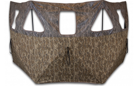 Primos 65165 Double Bull 3-Panel Stakeout Ground Mossy Oak Original BottomLand 50" x 122" 50" High