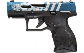 Taurus 1-TX2213Y10US3 TX-22 Compact 3.6" ADJ.10rdBK/BLUE US Flag