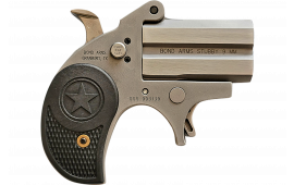 Bond Arms Bastb Stubby 22 LR 2rd Shot 2.20" Matte Stainless Frame Black Textured Polymer Grips