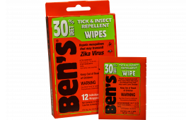 Ben's 00067085 30 Tick & Biting Insect Repel Wipes