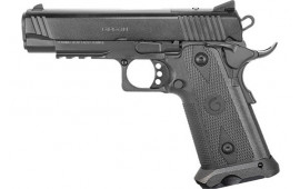 EAA 395010 Witness2311 15+1 4.25" Black Barrel, Black Serrated Slide & Polymer Frame w/Picatinny Rail & Beavertail Black Checkered Polymer Grips