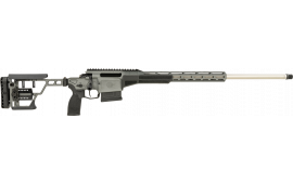 Sig Sauer CROSS6524BGRY Cross 5+1 24" Threaded Heavy Stainless Barrel, Concrete Cerakote Rec, Fully Adjustable & Folding Stock, M-LOK Free-Float Handgaurd, Black Polymer Grip