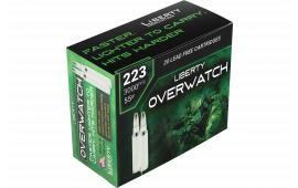 Liberty Ammunition LAOW223553000 OverWatch 223 Rem 55 GR20 Per Box/ 50 Cs - 20rd Box