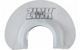 Zink ZNKZNK312 Lucky Lady Diaphragm Call Triple Reed Turkey Sounds White V-Notch Cut
