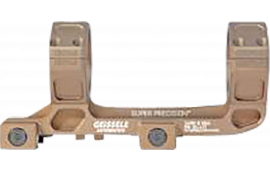 Geissele Automatics Super Precision Scope Mount/Ring Combo Standard Desert Dirt Aluminum 34mm Tube Picatinny Rail Mount