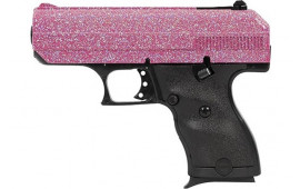 Hi-Point 916PISP Pistol C9 9mm, Semi-Automatic Compact Pistol, 3.5" Barrel, Pink Sparkle Slide