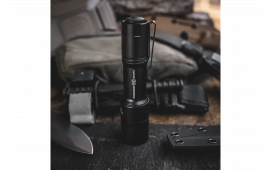 Cloud Defensive CD2007HCDFP650BLK MCH-HC Dual Fuel Black Anodized Hardcoat Aluminum White Light 400/1100 Lumens/ 70,000/80,000 Candela